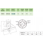 Wington 榮通 FE40JA 16吋 至尊系列噴粉密網吸頂風扇